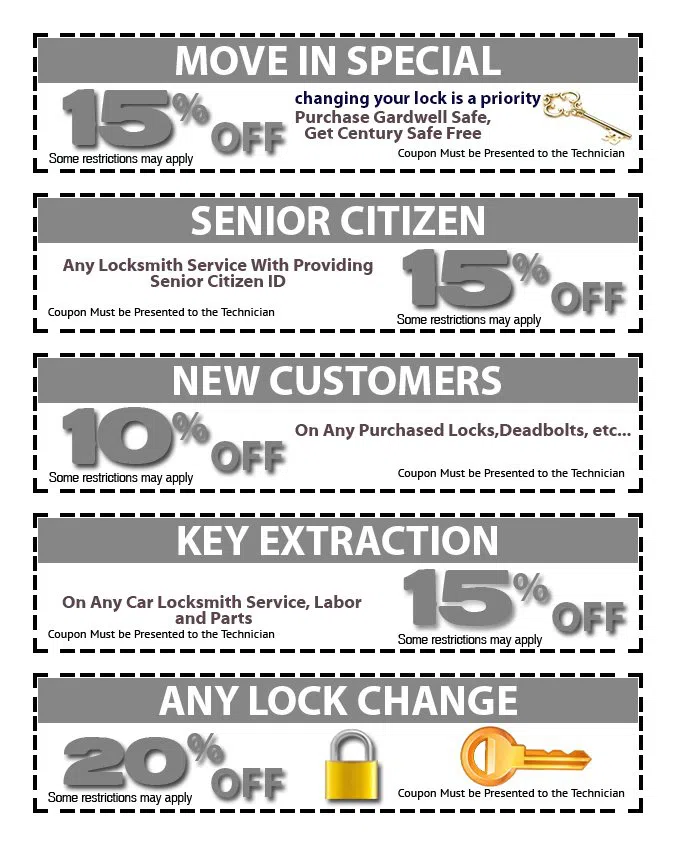 Riverview FL Locksmith Store, Jacksonville, FL 904-602-6804 - coupons18-set-five
